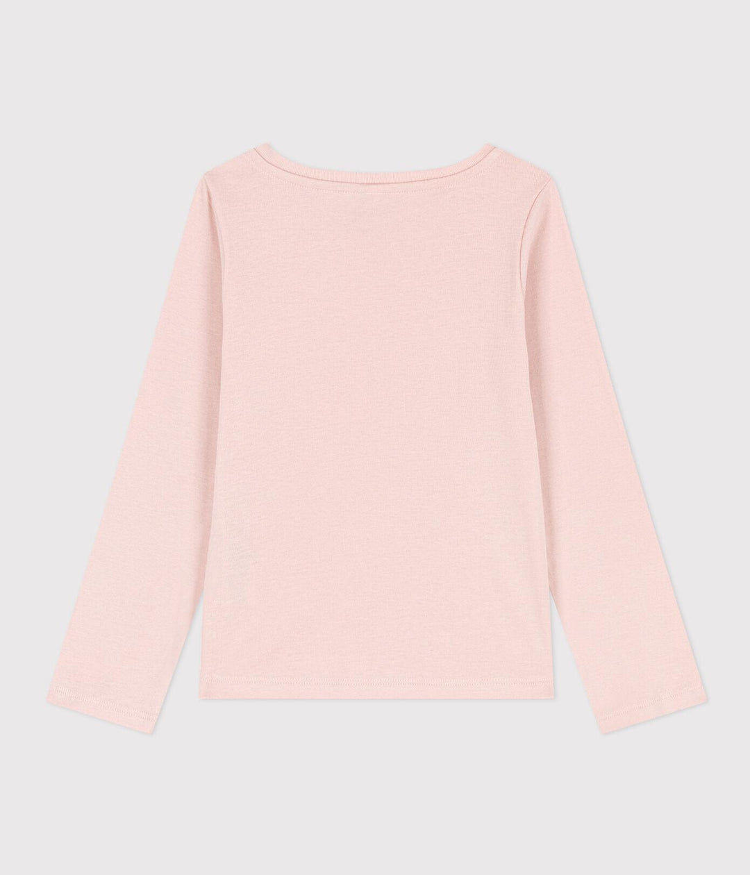 T-SHIRT MANICHE LUNGHE IN COTONE BAMBINA A08HF 04 PETIT BATEAU 