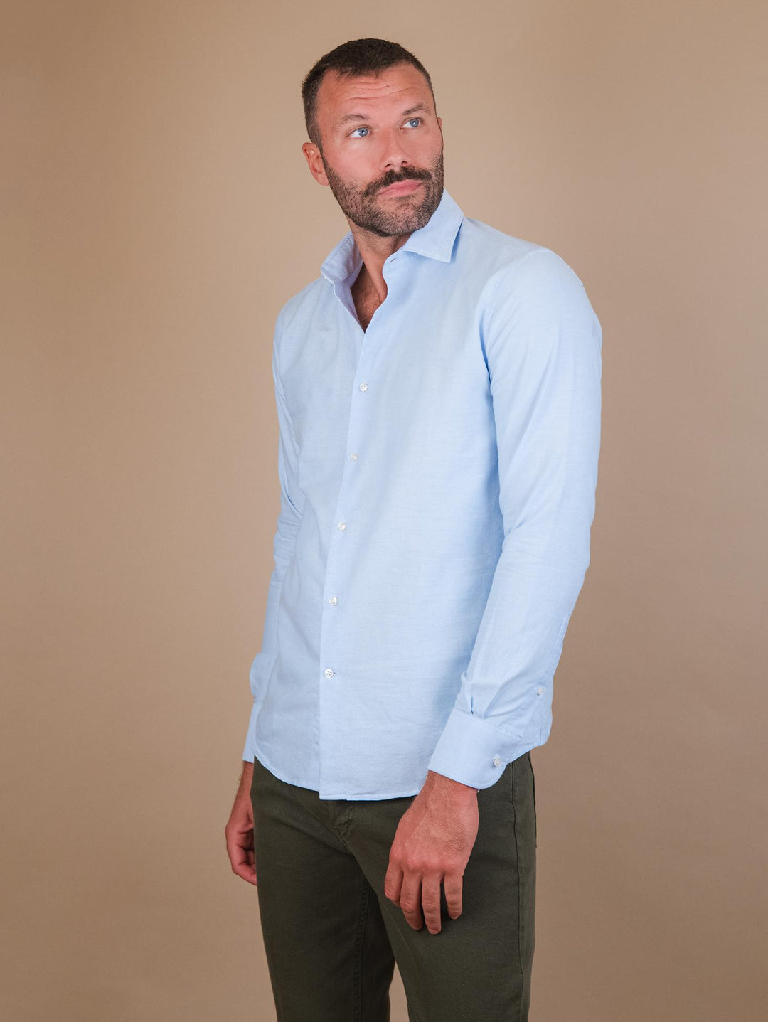 CAMICIA AARON IN COTONE OXFORD AARON 02 DEPERLU 