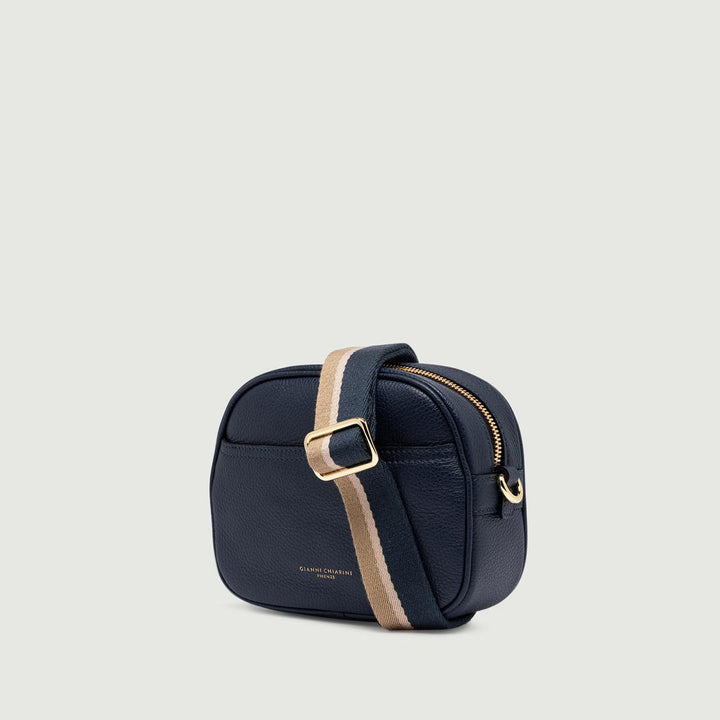 Borsa a tracolla Nina in pelle Navy BS 10530/24PE GRN-NA 0208 GIANNI CHIARINI 
