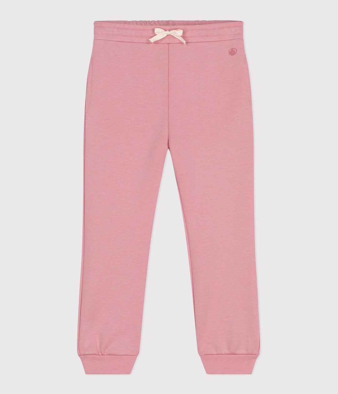 Joggers in cotone rosa A0D6H 01 PETIT BATEAU 