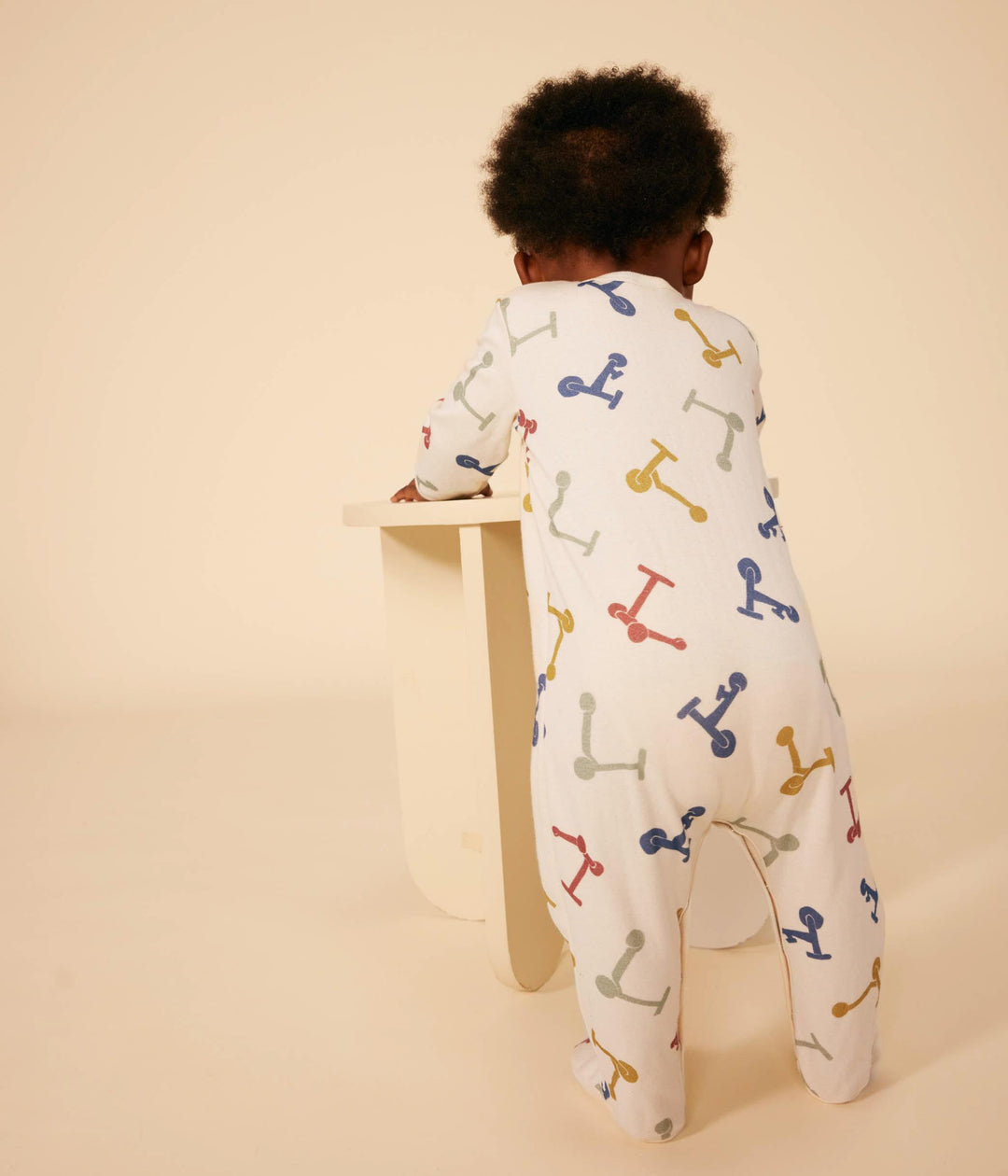 PIGIAMA FANTASIA MONOPATTINI IN COTONE BEBÈ A09HD 01 PETIT BATEAU 