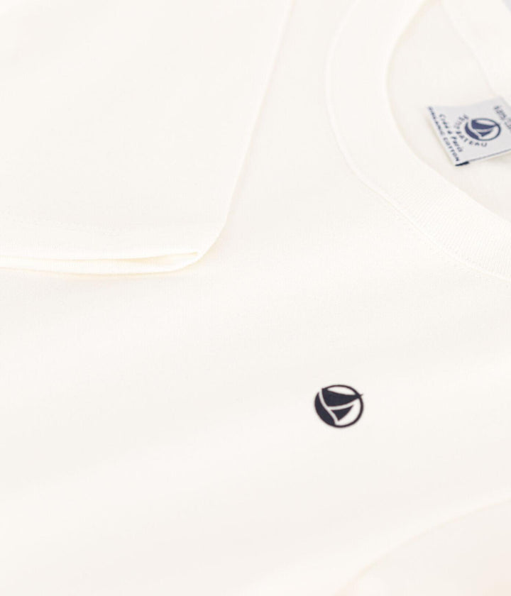 T-SHIRT MANICHE LUNGHE BAMBINO A08I1 01 PETIT BATEAU 