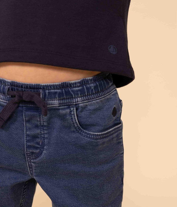 PANTALONE REGULAR BAMBINO IN DENIM A0841 01 PETIT BATEAU 
