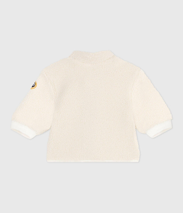 GIACCA SHERPA CON BOTTONI A0DUG 01 PETIT BATEAU 
