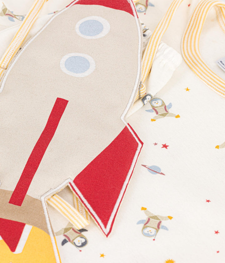 Pigiama travestimento in cotone motivo spazio A0B82 01 PETIT BATEAU 