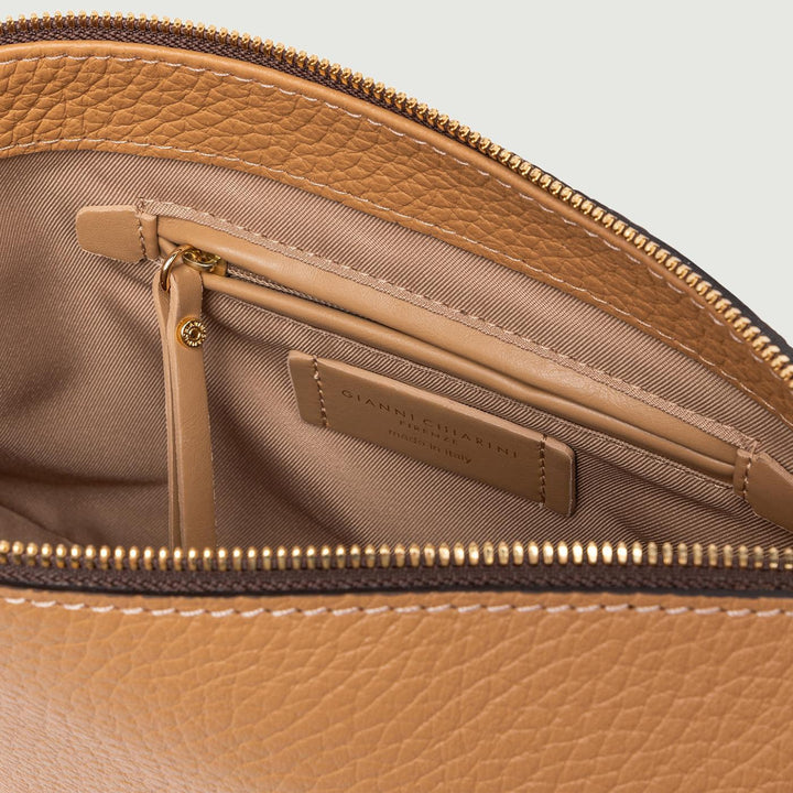 Borsa a spalla Brooke in pelle cuoio BS 10911 TKL 0422 GIANNI CHIARINI 