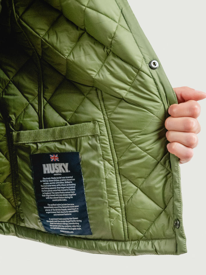 GIUBBOTTO OSCAR TRAPUNTATO VERDE H0091K0029 VERDE HUSKY 