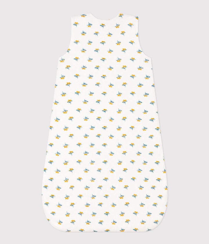 SACCO NANNA IN COTONE CON FANTASIA A FIORI A08EF 01 PETIT BATEAU 