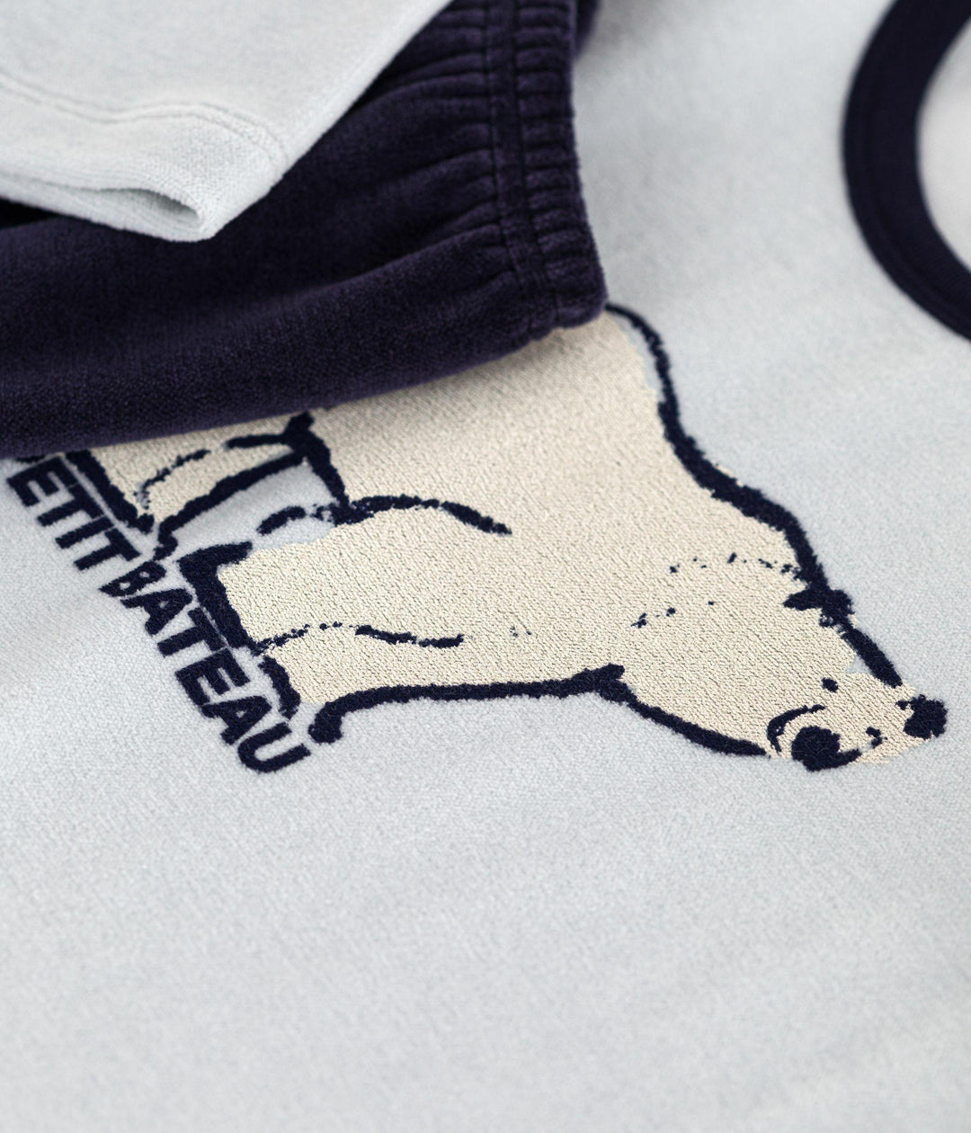 Pigiama in ciniglia bambino A0EGD 01 PETIT BATEAU 