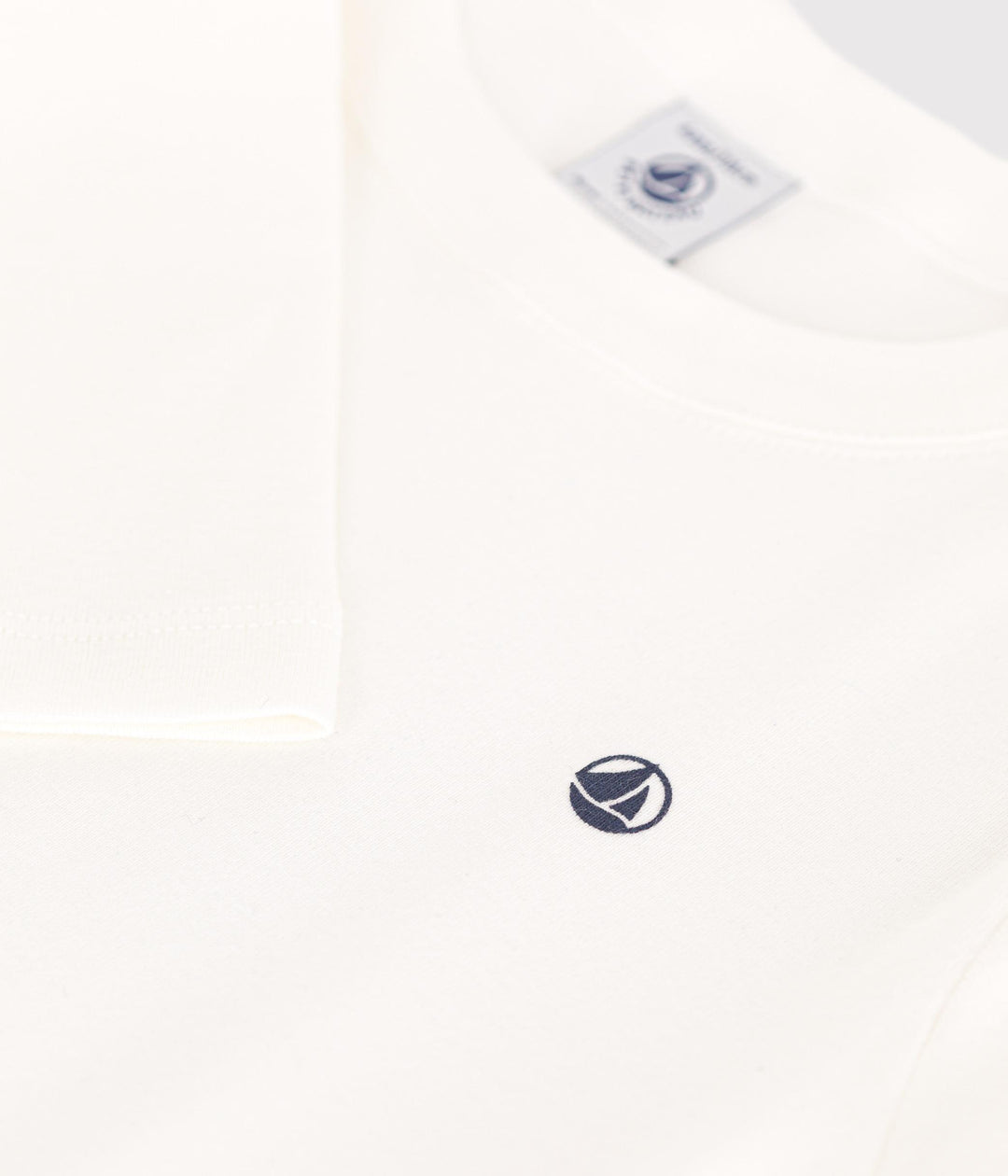 T-shirt a maniche lunghe a costine bambina/bambino A0BA4 01 PETIT BATEAU 