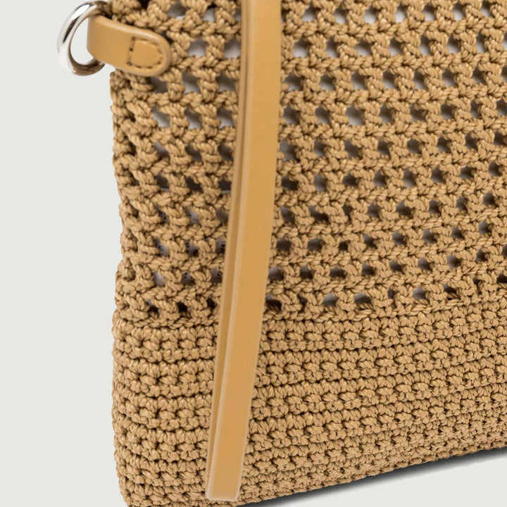 BORSA IN TESSUTO E SINTETICO VICTORIA CAMMELLO BS 10795 SMCRH 042 GIANNI CHIARINI 