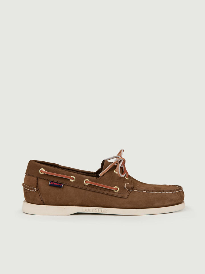 Mocassino Docksides Portland Nabuck marrone 7000GA0 ACO SEBAGO 