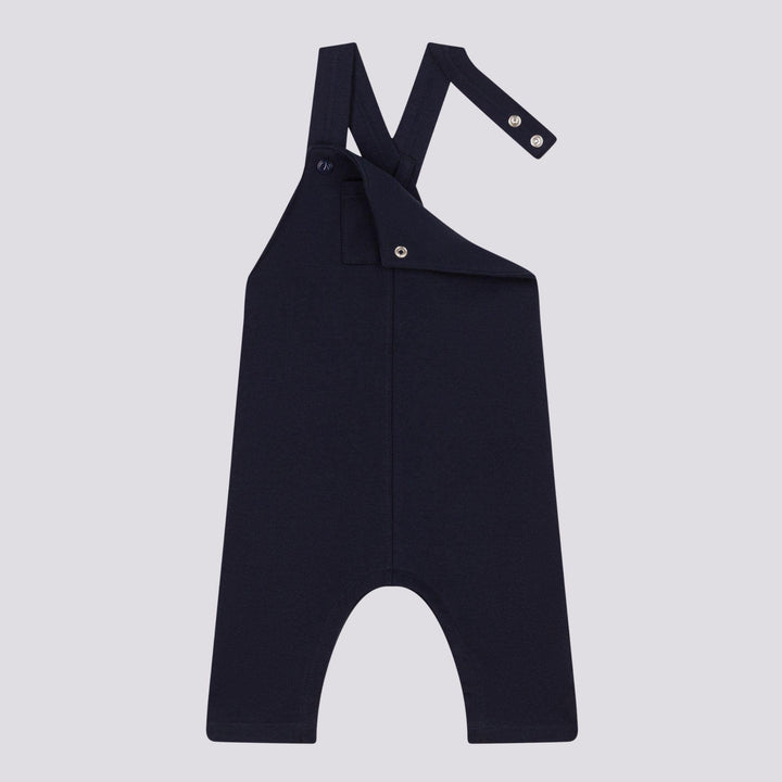 SALOPETTE LUNGA IN JERSEY SPESSO PER BEBÈ A08GN 01 PETIT BATEAU 