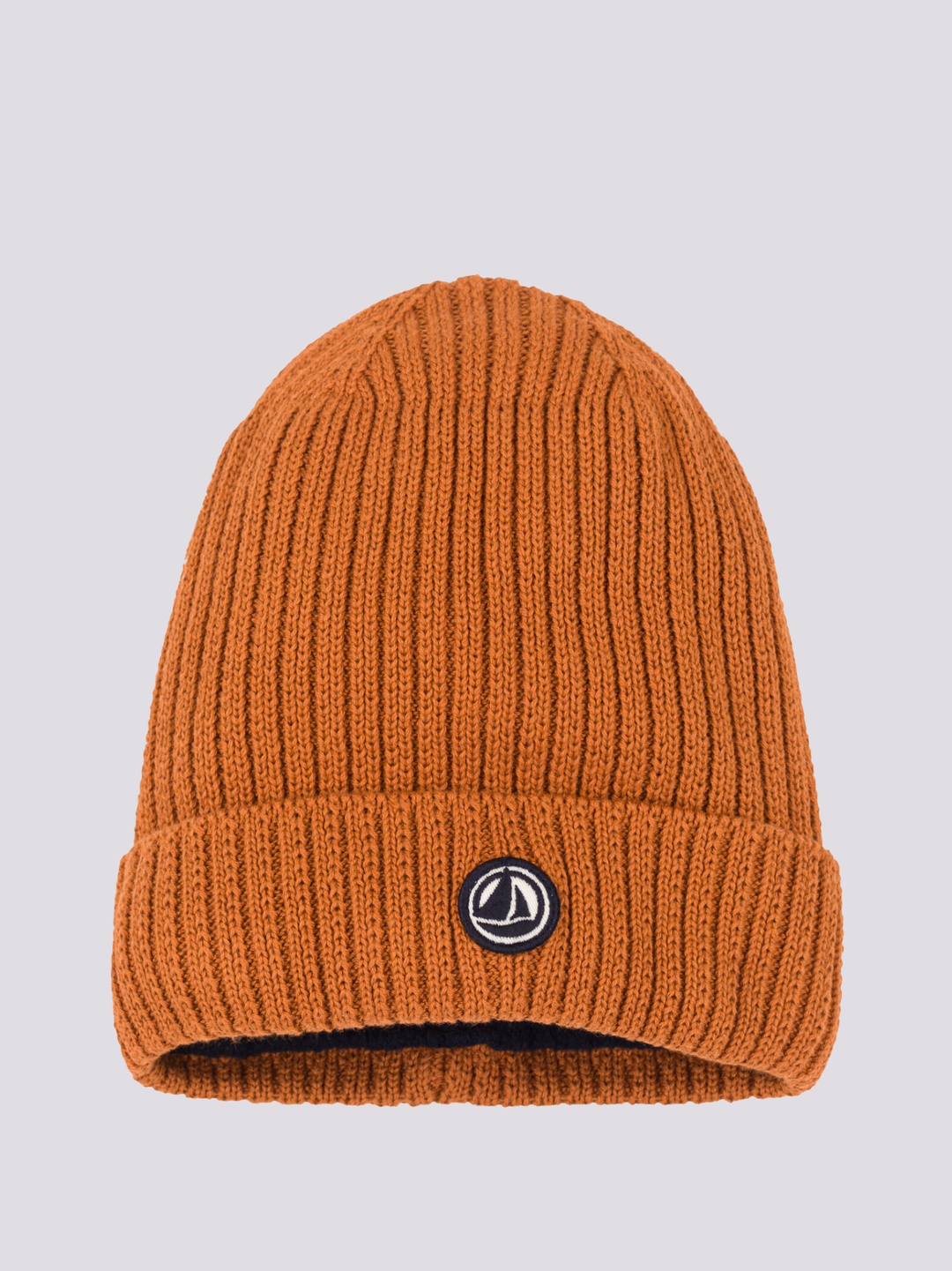 Berretto IN MAGLIA CON FODERA IN PILE ARANCIONE A08C8 06 PETIT BATEAU 