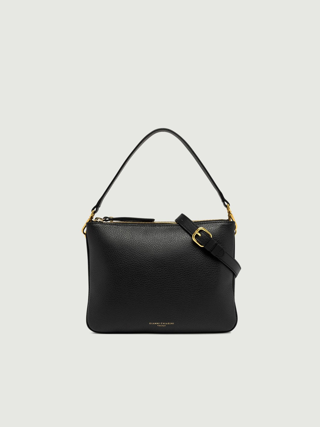 Borsa a tracolla Frida in pelle nera BS 10436 STSR 001 GIANNI CHIARINI 