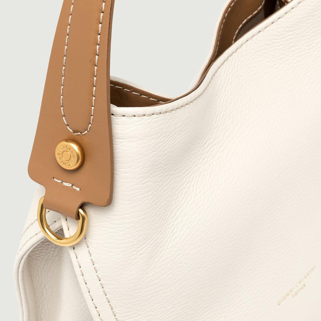 Borsa a spalla Gisella in pelle Marble BS 10640 GRN-PL 3890 GIANNI CHIARINI 