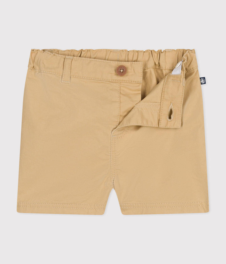 SHORTS BEBÈ IN SERGE BEIGE A09LY 01 PETIT BATEAU 