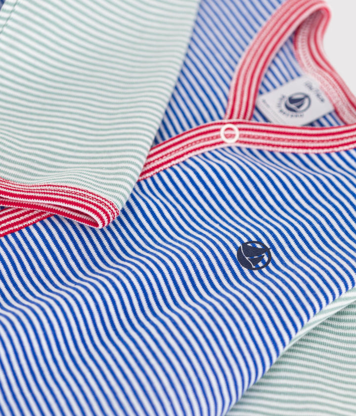 Tutina con piedi millerighe per bebè A0ASV 05 PETIT BATEAU 