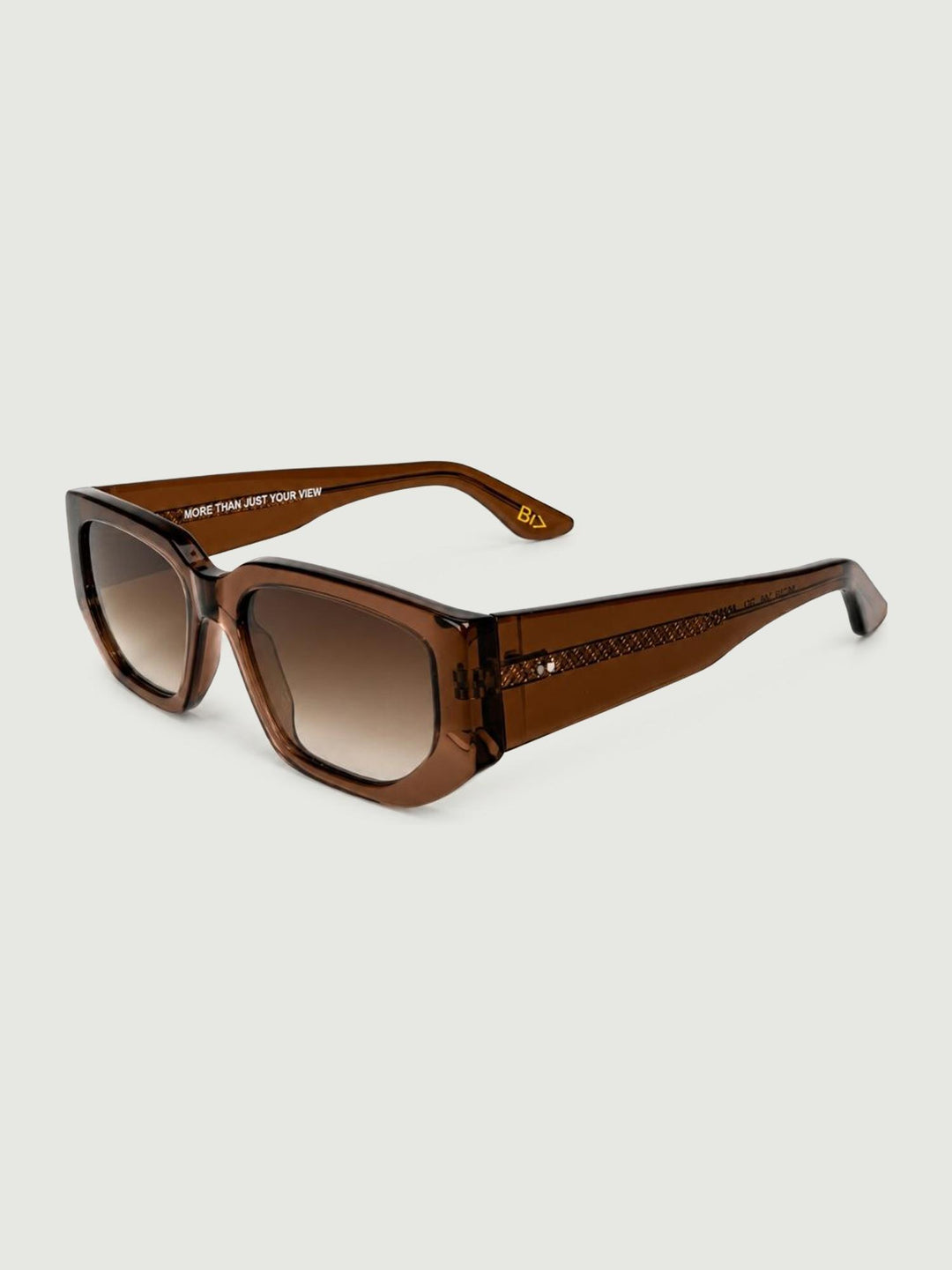Design unisex con lente sfumata. C-18 TOBACCO GLASS BIMOR 