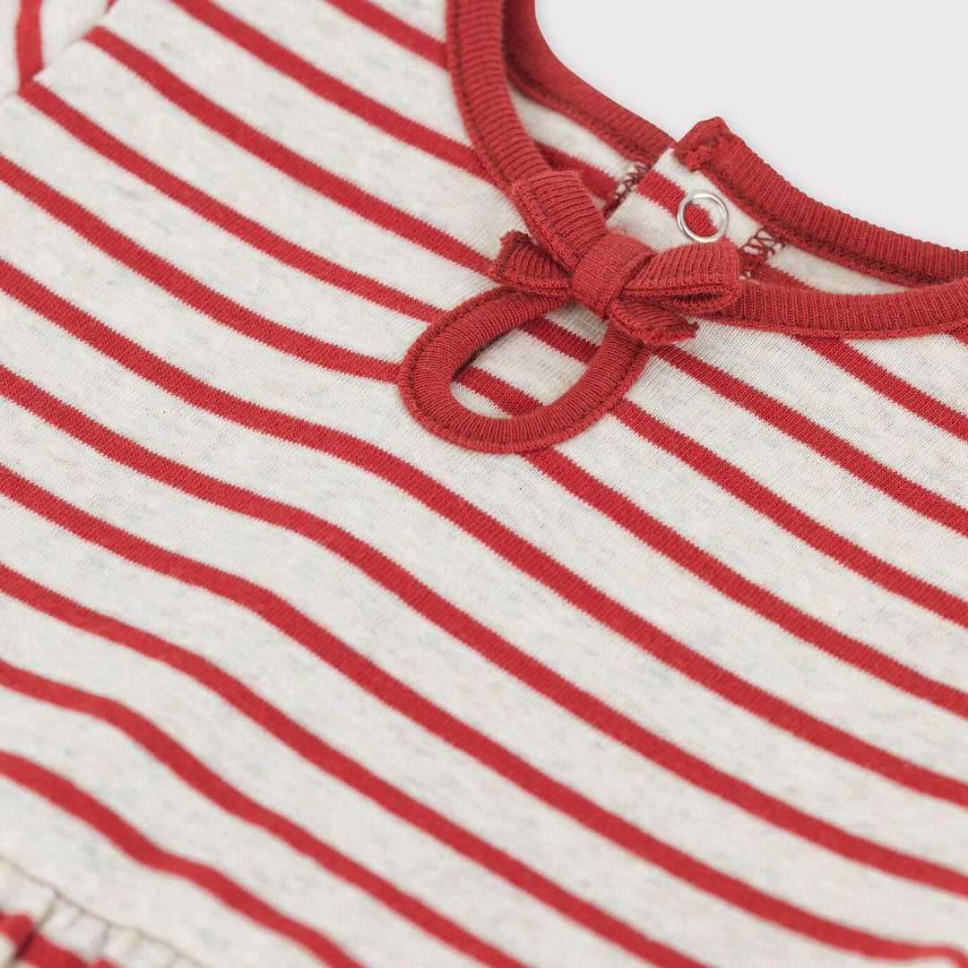 ABITO A MANICA CORTA IN COTONE BIOLOGICO A044A 01 PETIT BATEAU 