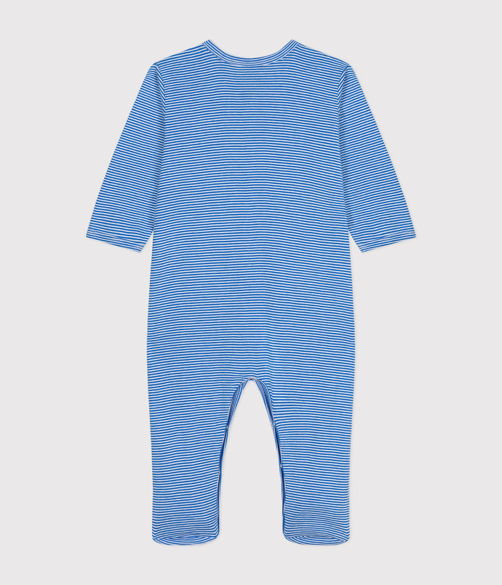 PIGIAMA BEBÈ IN COTONE A RIGHE A09HK 01 PETIT BATEAU 