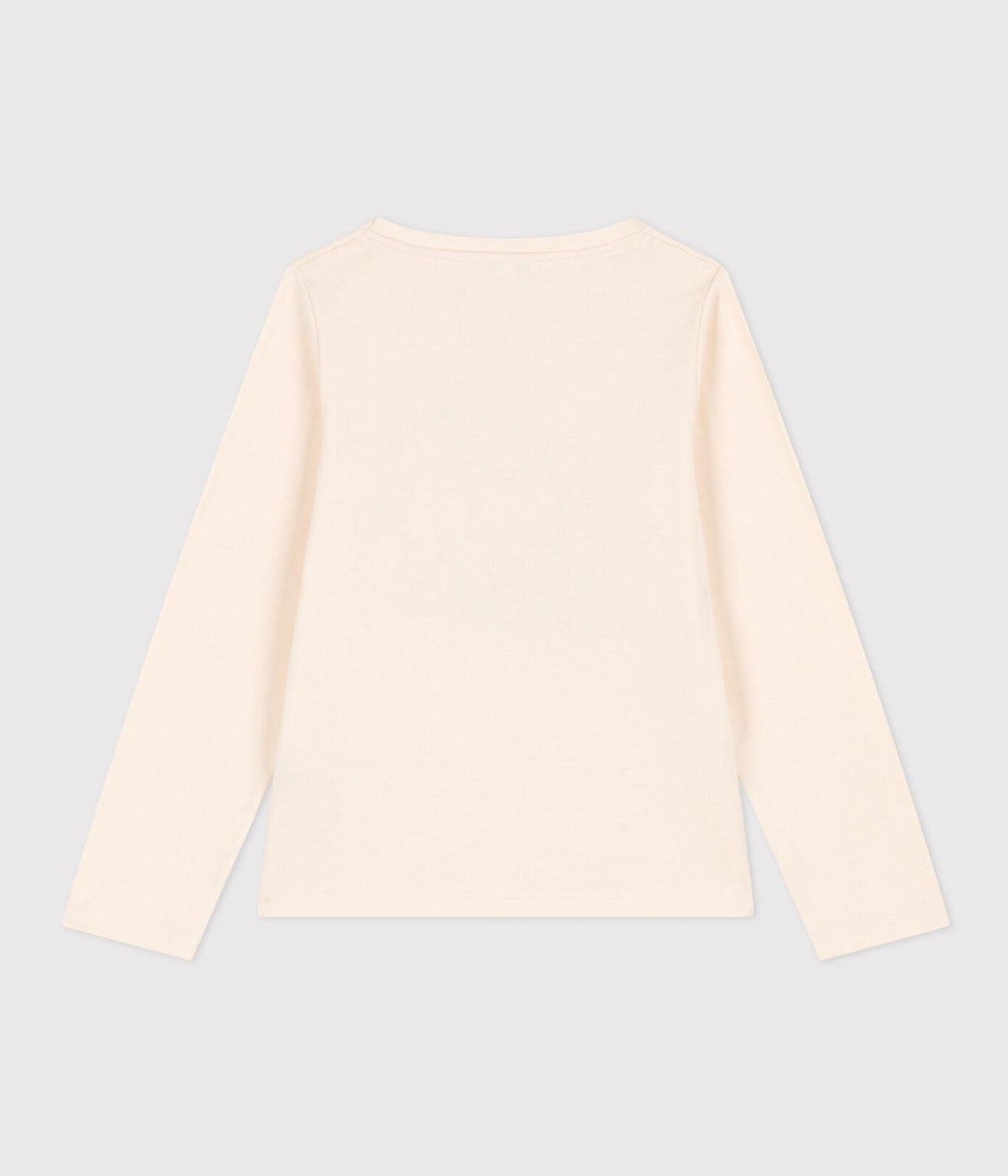 T-SHIRT MANICHE LUNGHE IN COTONE BAMBINA A08HF 03 PETIT BATEAU 