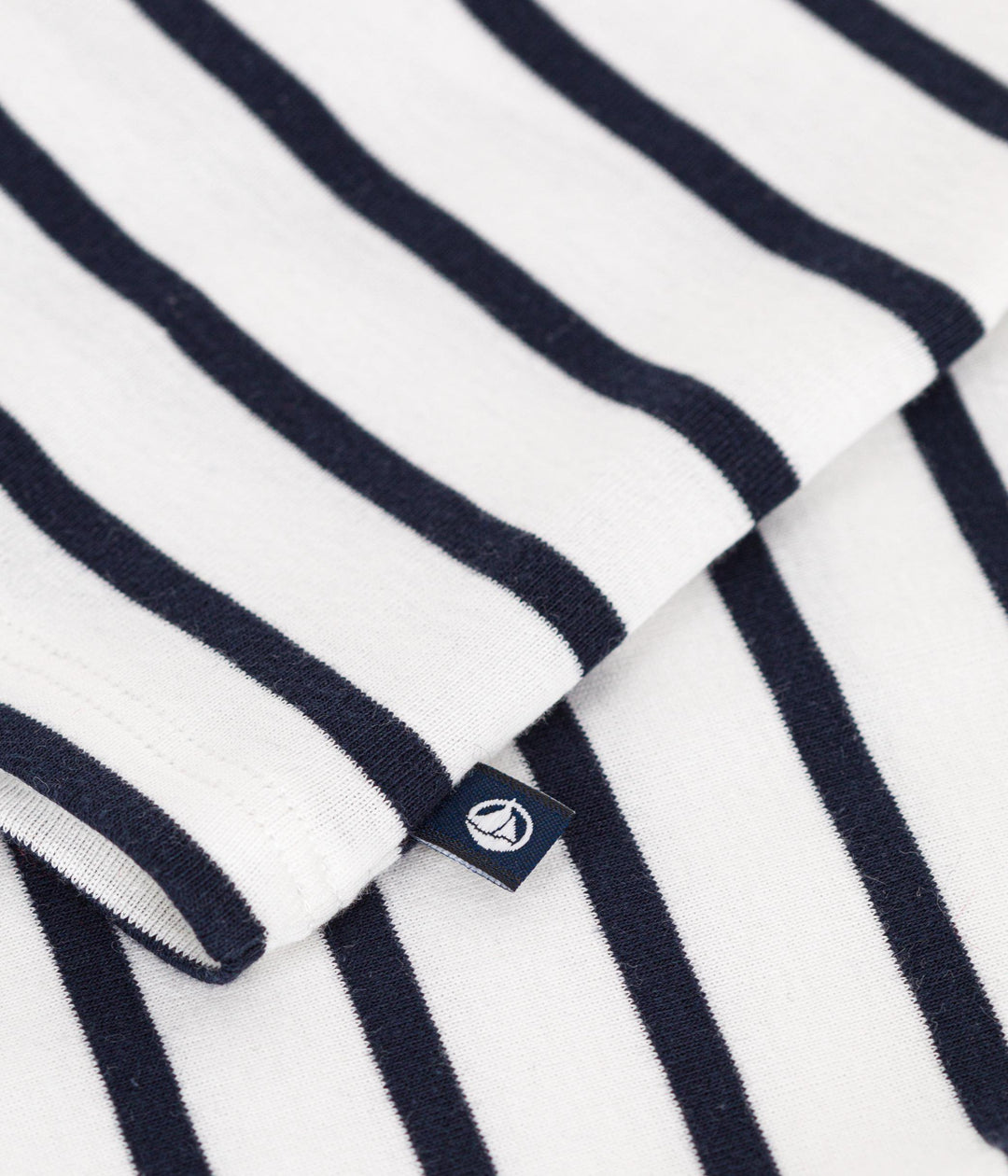 T-shirt a righe marinière a maniche lunghe A0BPN 01 PETIT BATEAU 
