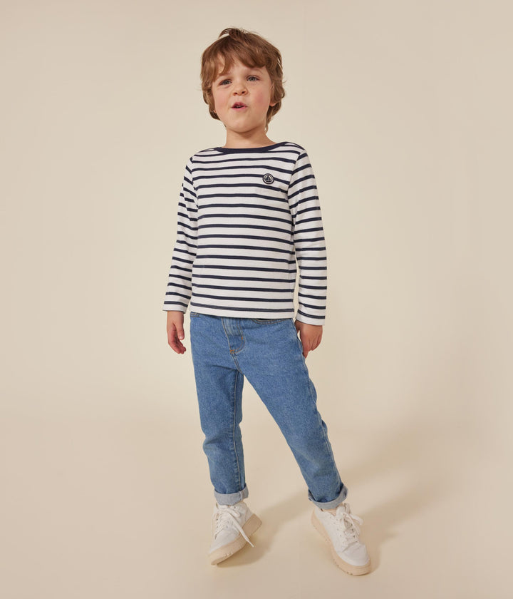 MARINIÈRE MANICA LUNGA A08LX 01 PETIT BATEAU 