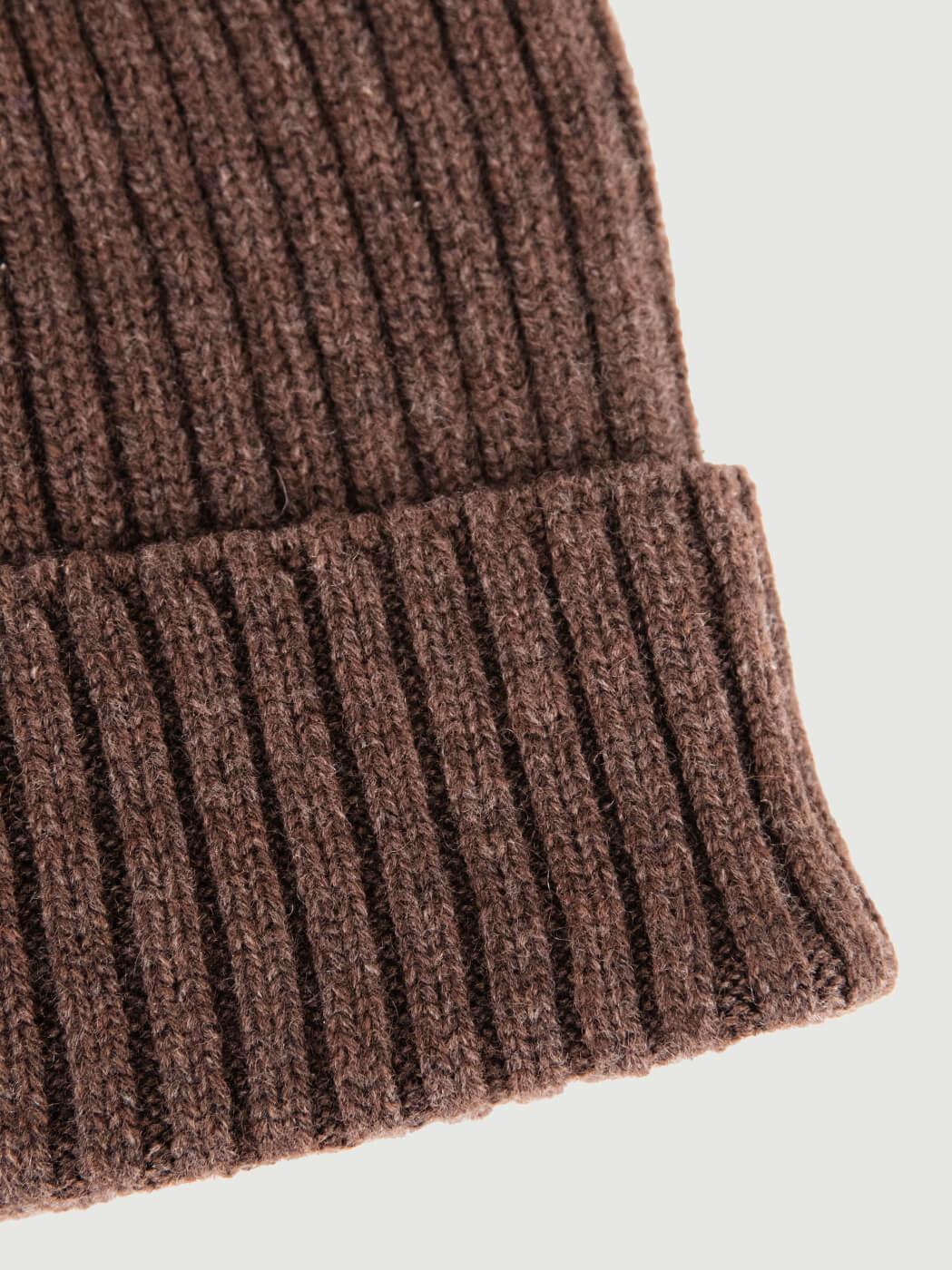 BERRETTO IN CASHMERE MORO A COSTE 168 RICCIO ANDREA MORANDO 