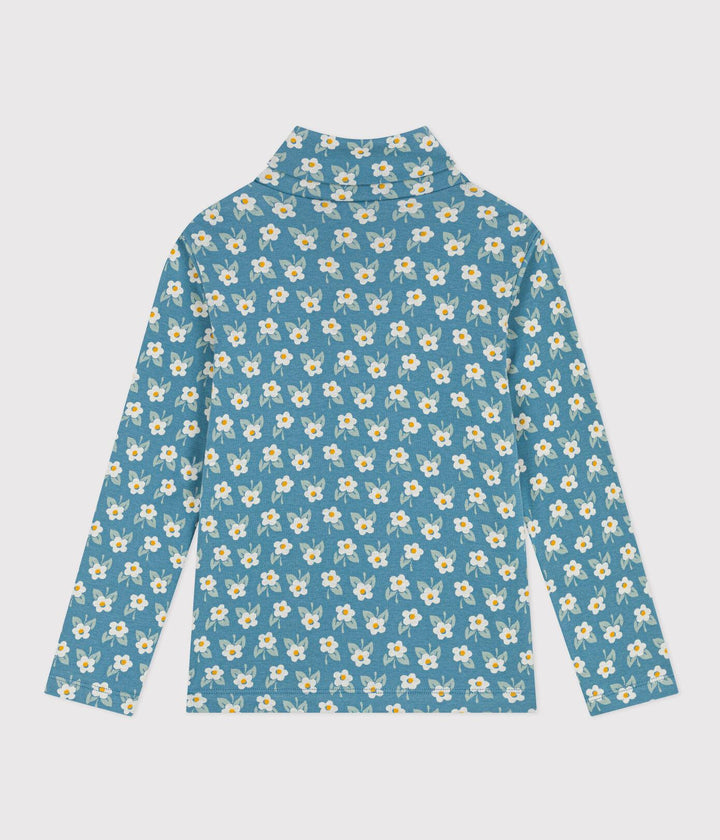 DOLCEVITA FANTASIA A FIORI IN COTONE BAMBINA A08P4 13 PETIT BATEAU 