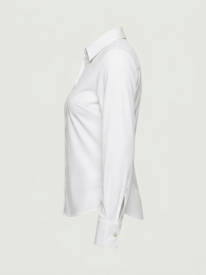 Camicia elasticizzata bianca 4004 BIANCA ANDREA MORANDO 