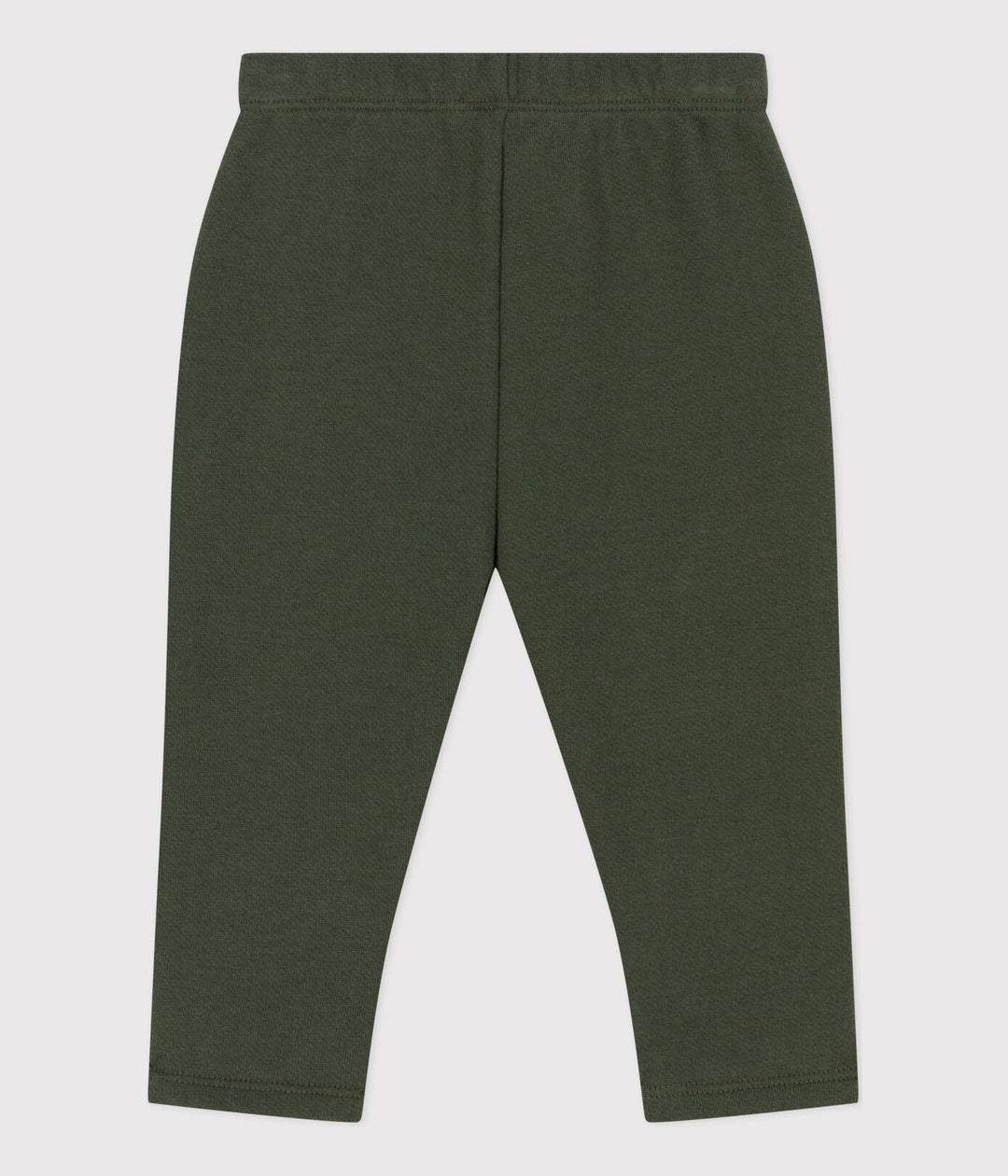 PANTALONI PER BEBÈ IN TESSUTO FELPATO VERDE A08GK 03 PETIT BATEAU 