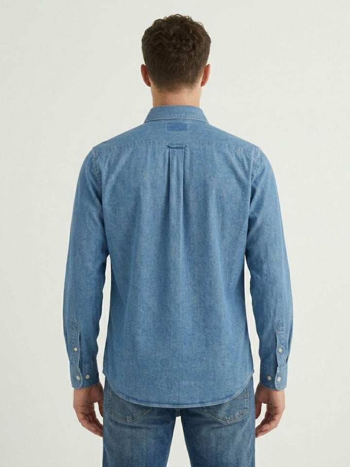 Camicia Bradford in denim medio BRADFORD/BDEN8 06 BAGGIES 