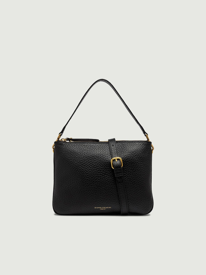 BORSA FRIDA IN PELLE NERA. 10436 TKL 001 GIANNI CHIARINI 