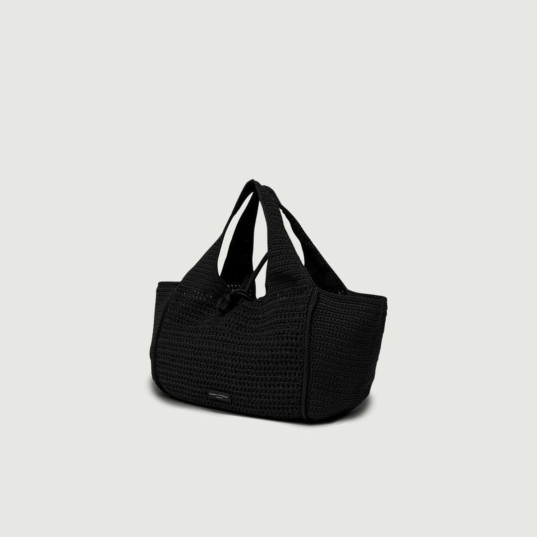 BORSA IN TESSUTO E SINTETICO EUFORIA NERO BS 10815 SMCRH 001 GIANNI CHIARINI 