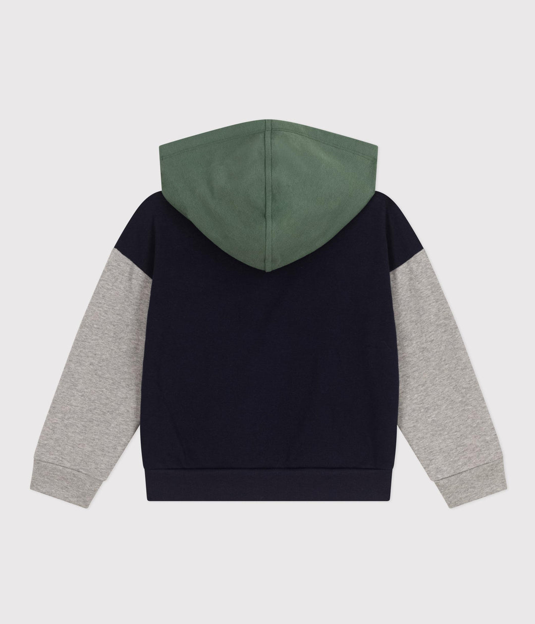 FELPA BAMBINO CON CAPPUCCIO IN MOLLETON A0A1J 01 PETIT BATEAU 