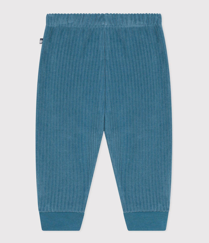 PANTALONI PER BEBE' IN VELLUTO A08C9 03 PETIT BATEAU 