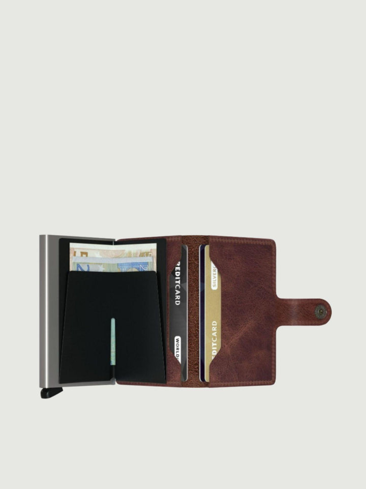 MINIWALLET VINTAGE BROWN MV BROWN SECRID 