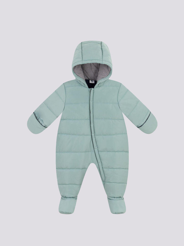 TUTONE CALDO PER BEBÈ VERDE A08QQ 02 PETIT BATEAU 