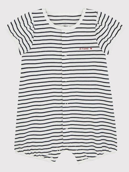 Tutina estiva righe sottili 59720 01 PETIT BATEAU 