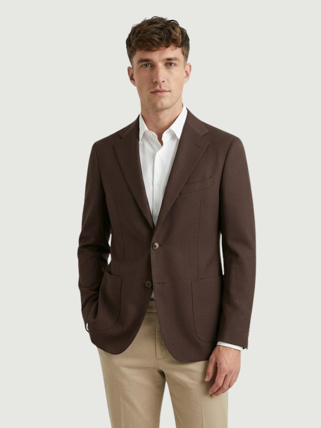 Blazer in jersey punto Milano moro CO0391 2000 ANDREA MORANDO 