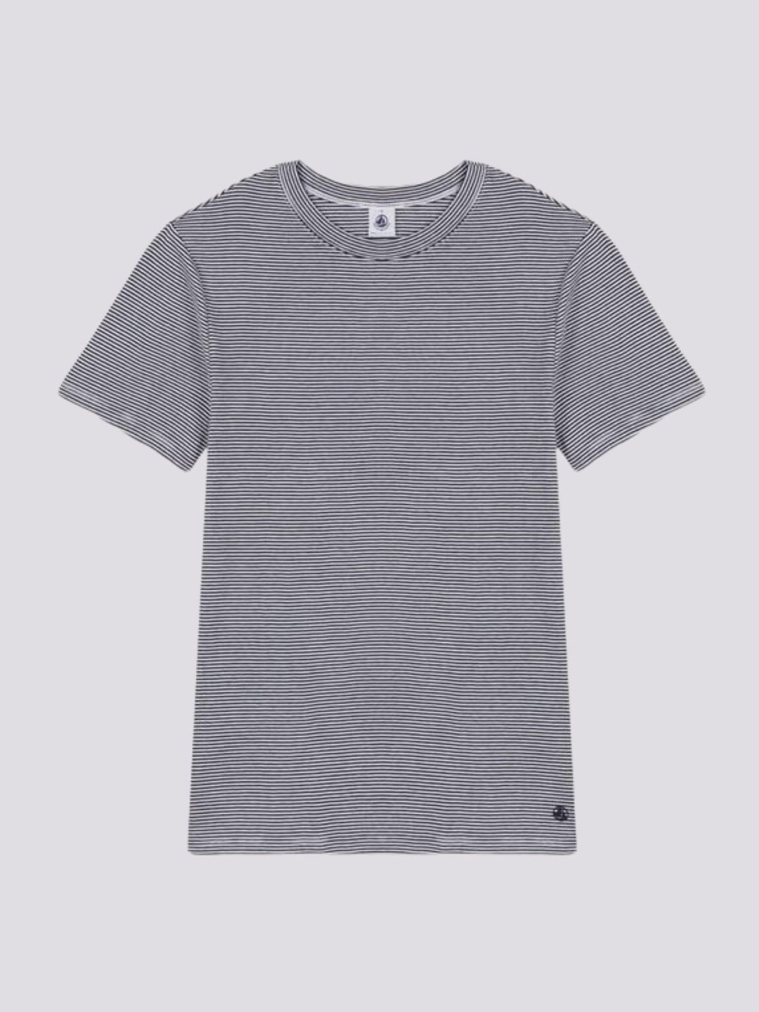 T-SHIRT L'ICONIQUE GIROCOLLO IN COTONE DONNA A0A13 01 PETIT BATEAU 