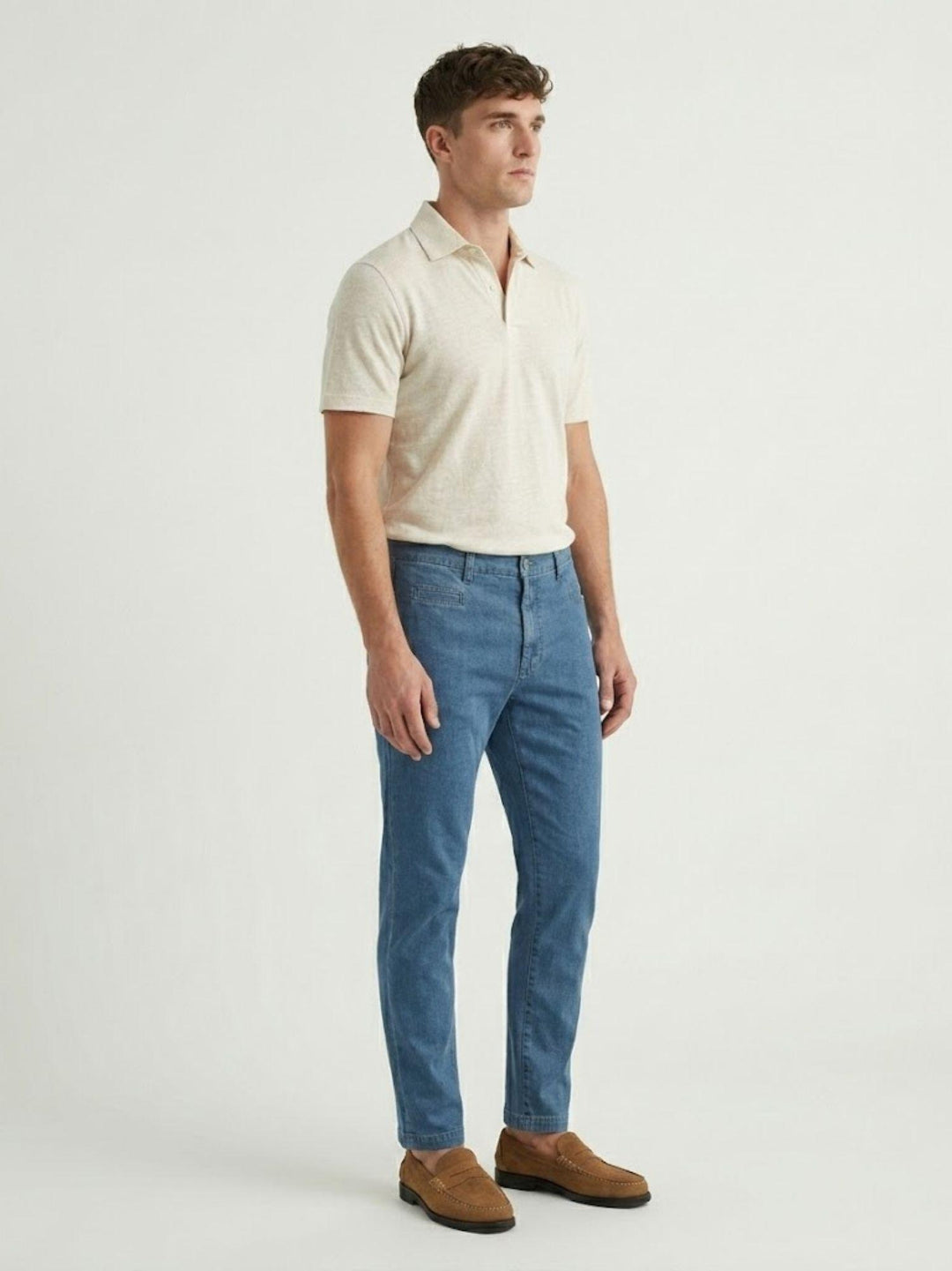 Jeans in punto Milano lavaggio scuro P-JAK 02 ANDREA MORANDO 