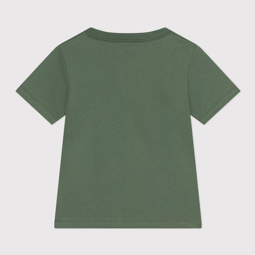 T-SHIRT STAMPATA IN JERSEY LEGGERO BAMBINO A0A2G 04 PETIT BATEAU 
