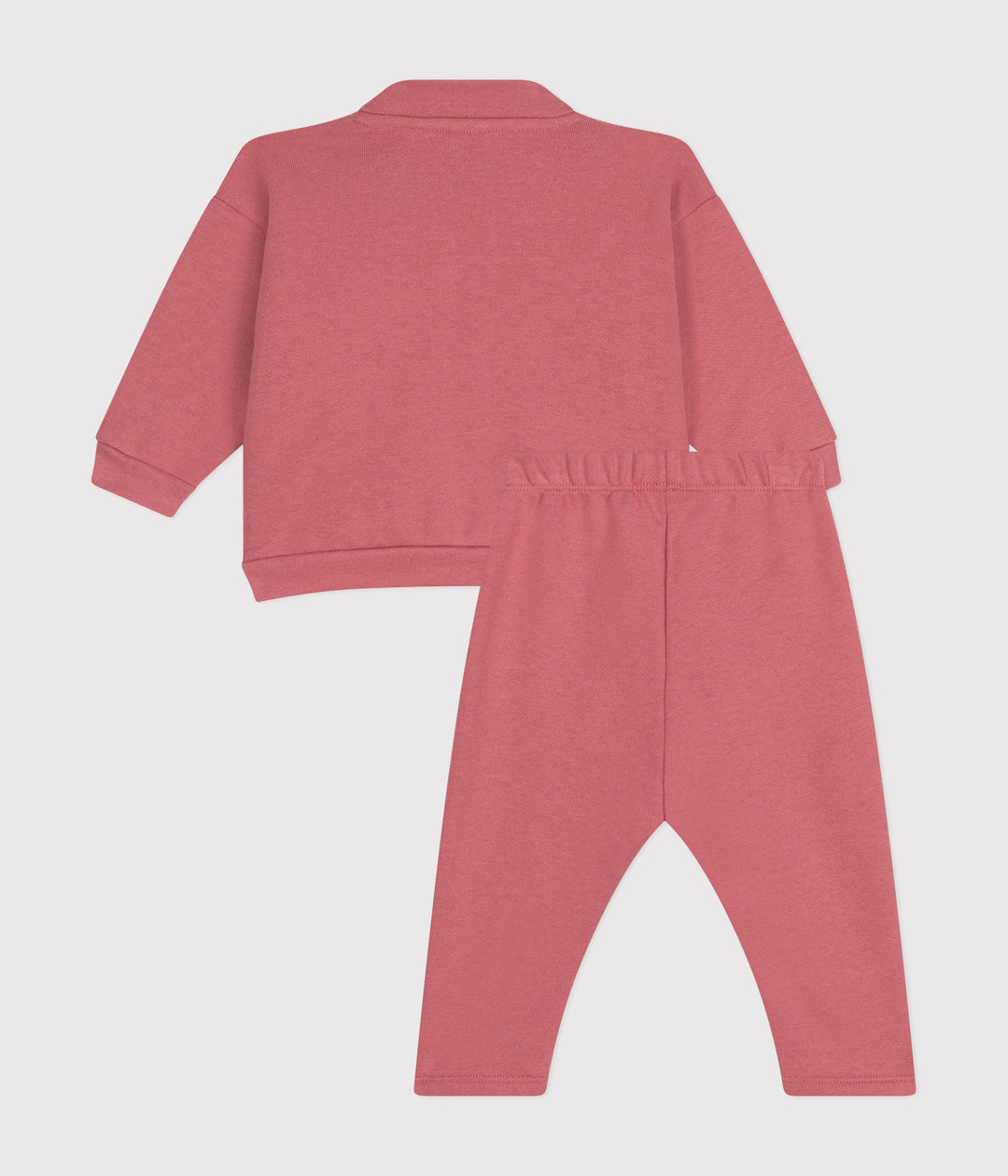 Set felpa e pantaloni rosa neonato A0BEC 02 PETIT BATEAU 