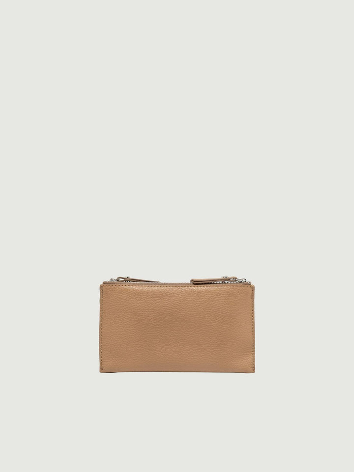 Borsa Lucille in pelle martellata clay piccola BS 11810/COMM GRN 5313 GIANNI CHIARINI 