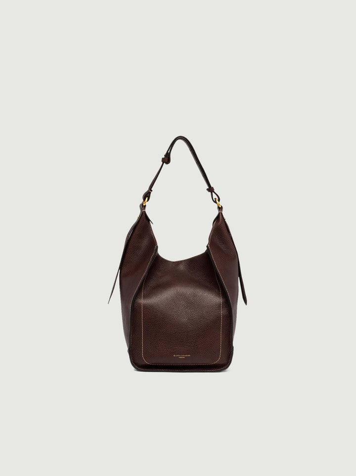 BORSA A SPALLA OLLY DARK BROWN 11056 RMN 31 GIANNI CHIARINI 
