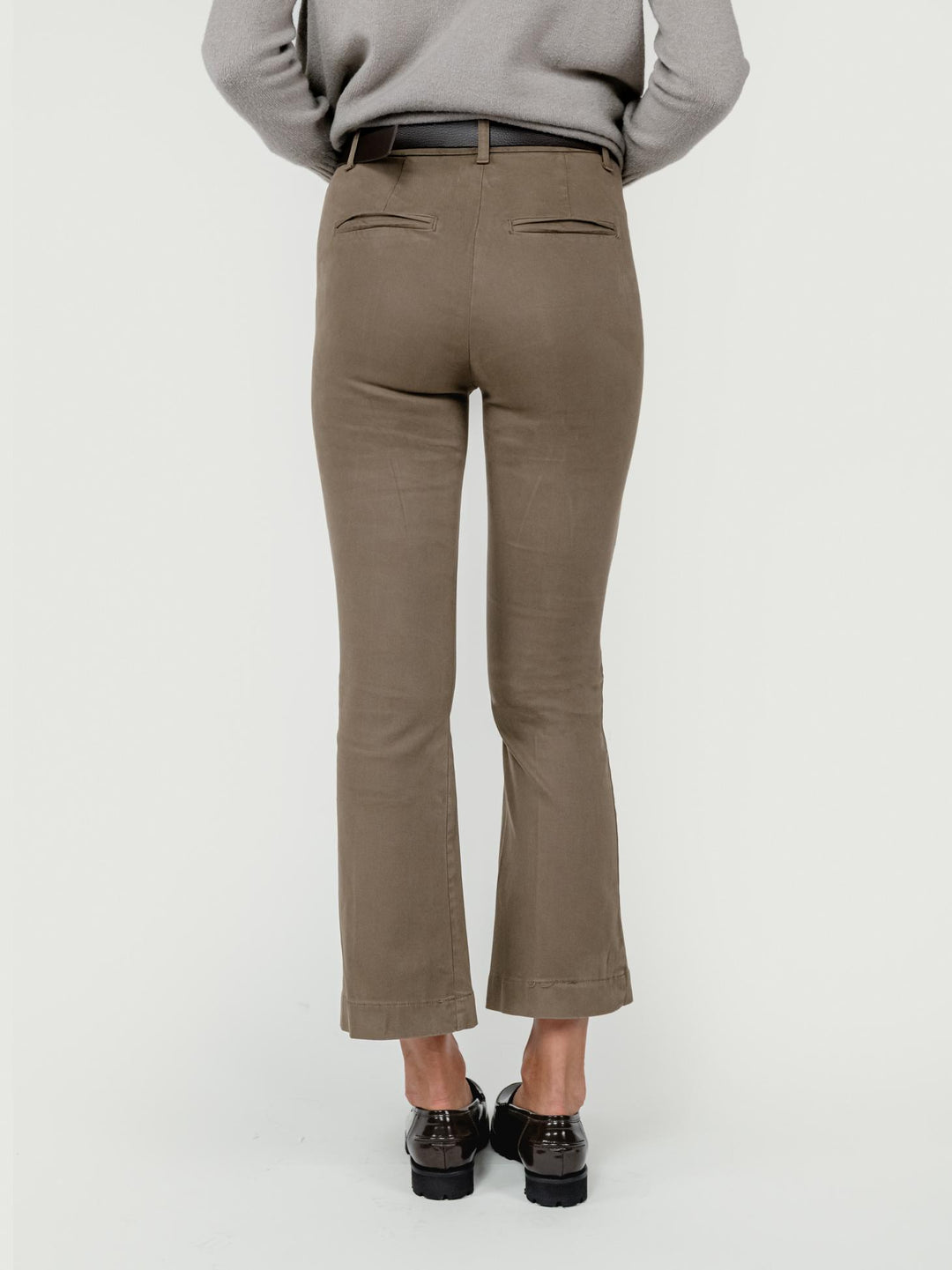 PANTALONE A TROMBETTA TORTORA 824JA TORTORA ANDREA MORANDO 