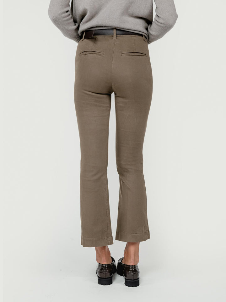 PANTALONE A TROMBETTA TORTORA 824JA TORTORA ANDREA MORANDO 