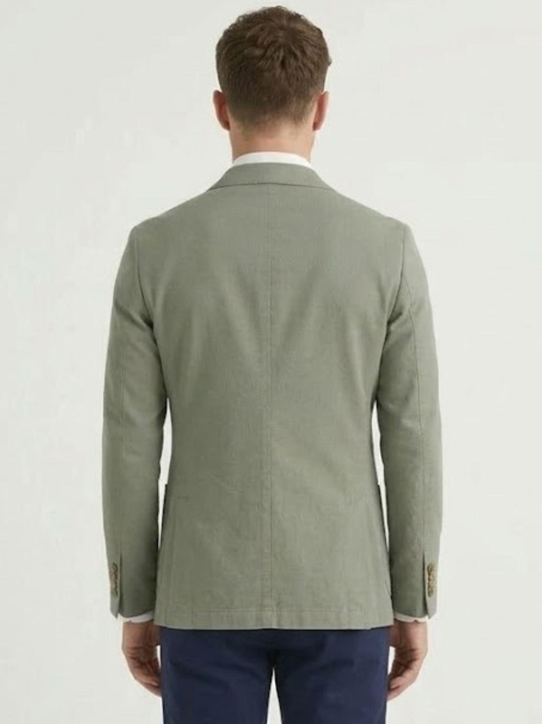 Blazer in jersey punto Milano salvia CO0391 4016 ANDREA MORANDO 